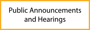 Public Announcements